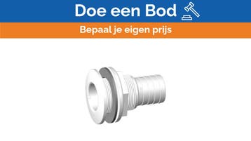 Bieden: Trudesign 2 Inch Marine Skin Tru-Hull Fitting BSP W, Ophalen of Verzenden, Nieuw