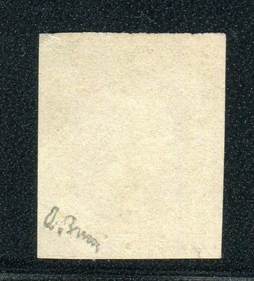 France 1860 - Superbe n° 13B - Cachet Ancre - Signé Brun