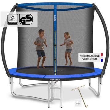 Trampoline Jumpy met veiligheidsnet - 244 cm, Kinderen en Baby's, Speelgoed | Buiten | Trampolines, Verzenden, Nieuw