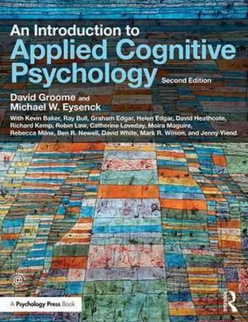 An Introduction to Applied Cognitive Psychology Groome, Verzenden, Groome