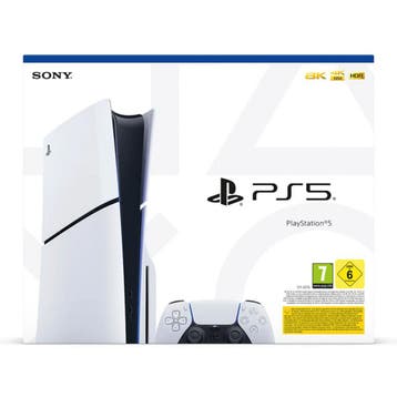 Sony Playstation 5 Slim Disc Edition 1TB 1TB SSD Wit met..., Games en Spelcomputers, Ophalen of Verzenden, Nieuw