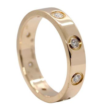 Cartier - Bague - LOVE small model - 18 carats Or rose - 8, Handtassen en Accessoires, Nieuw