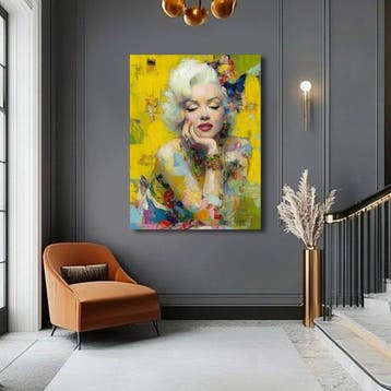 Canvas Fit - Alberto Ricardo - Sueño Dorado de Marilyn