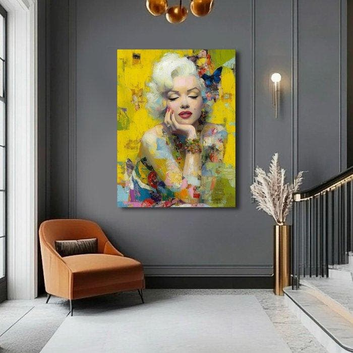 Canvas Fit - Alberto Ricardo - Sueño Dorado de Marilyn, Collections, Cinéma & Télévision