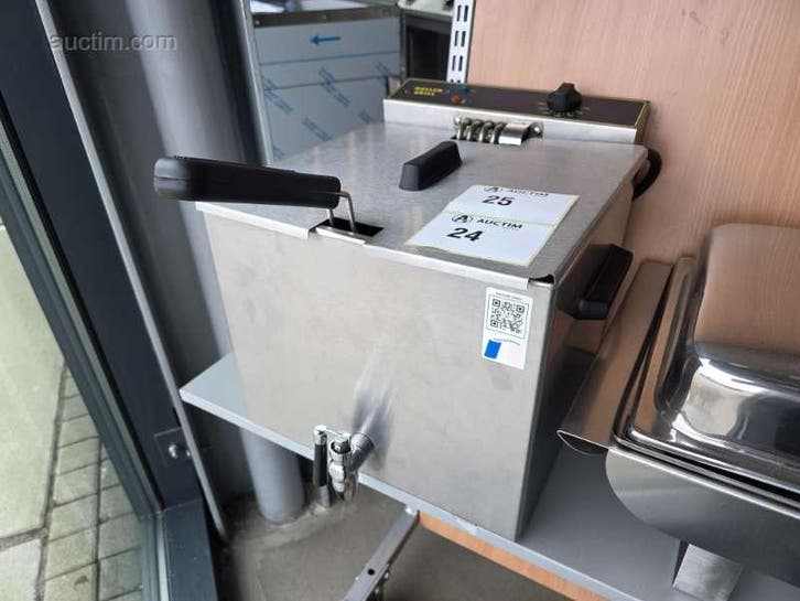 2x Inox Friteuse  Roller Grill MF 120 R, Zakelijke goederen, Horeca | Keukenapparatuur, Ophalen