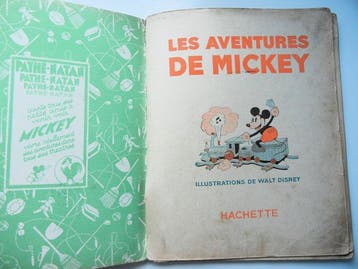 Mickey Mouse, Micky Maus - 1 Comic - Eerste Franse editie -, Verzamelen, Nieuw