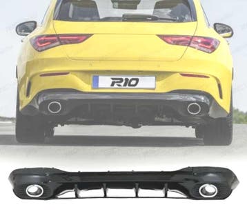 Diffuseur Arrière Pour Mercedes Cla W118 19- Look A35 Noir B, Verzenden