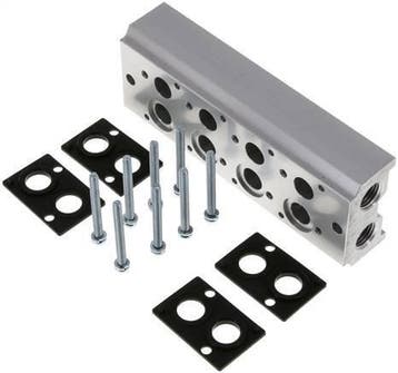 Manifold 4-Stations YPC SF4000 3/2-weg, Verzenden