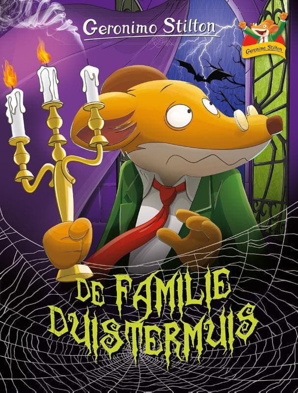 De familie Duistermuis / Geronimo Stilton / 8 9789059243514, Boeken, Kinderboeken | Jeugd | 10 tot 12 jaar, Gelezen, Verzenden