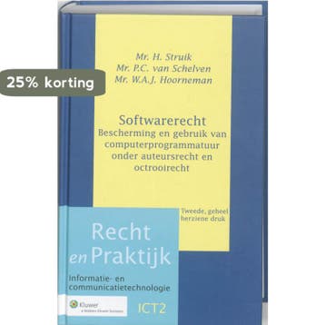 Softwarerecht / Recht en Praktijk - ICT / 2 9789013059458, Verzenden, Zo goed als nieuw, H. Struik