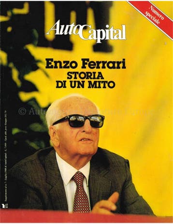 ENZO FERRARI, STORIA DI UN MITO (AUTO CAPITAL), Nieuw
