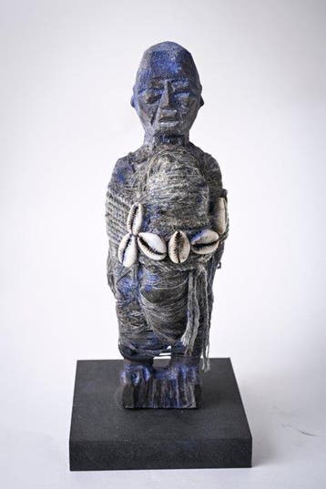 Klein vaudoufetisch van Fon. Vodoun, voodoo, vodou - Benin