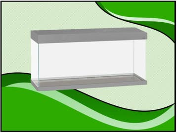 Aquael OptiSet 240 Aquarium Grijs - 120cm (Aquarium sets), Verzenden, Nieuw, Verlichting of Verwarming