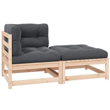 2-delige loungeset | Tweede kansje | OP = OP, 2 zitplaatsen, Verzenden, Zo goed als nieuw, Loungeset