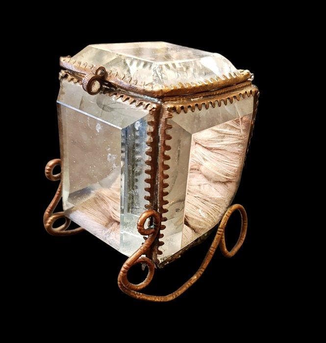 Porta orologio - Sieradendoos - Glas, Antiek en Kunst, Antiek | Meubels | Stoelen en Sofa's