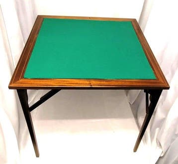 Oude Bridgetafel - Modèle déposé - Tafel - Inklapbaar, Antiek en Kunst