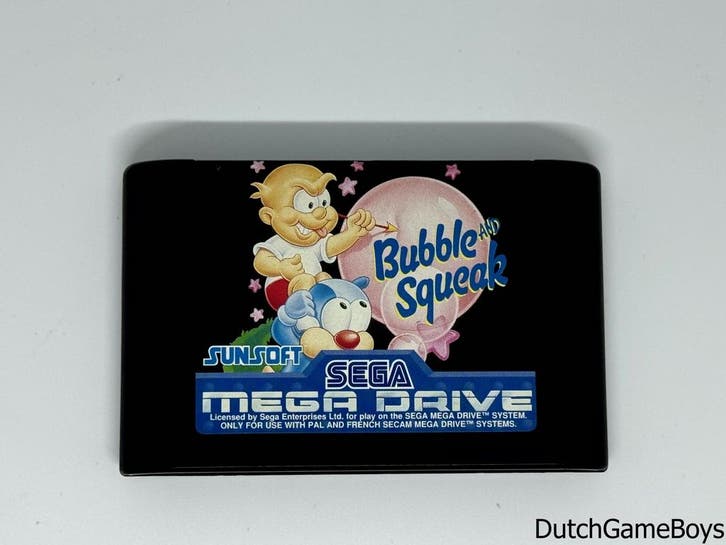 Sega Megadrive - Bubble And Squeak, Games en Spelcomputers, Games | Sega, Gebruikt, Verzenden