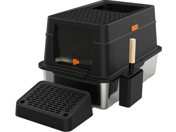 Cellavi RVS Kattenbak - Geschikt voor Grote en Kleine Katten, Dieren en Toebehoren, Katten-accessoires, Nieuw, Verzenden