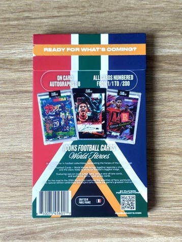 Club Legacyz Icons - World Heroes - 1 Sealed box - Presque