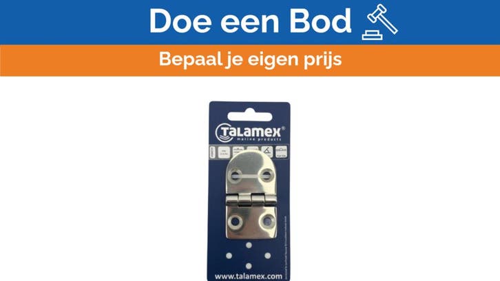 Bieden: Talamex 43804270 Stainless Steel Deck, Sports nautiques & Bateaux, Voiles & Accessoires de voile, Enlèvement ou Envoi