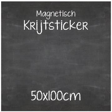 Magnetische Krijtsticker 50x100 cm, Verzenden, Nieuw