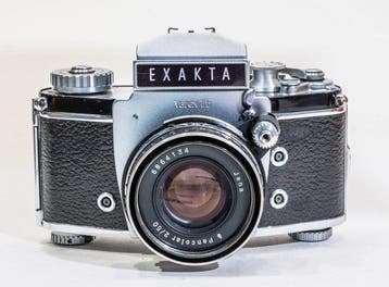 Ihagee Exakta Varex IIb met 2 lenzen en accessoires Analoge, Audio, Tv en Foto, Fotocamera's Analoog, Nieuw