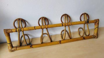Porte-manteau - Bambou, Rotin - Porte-manteau en bambou