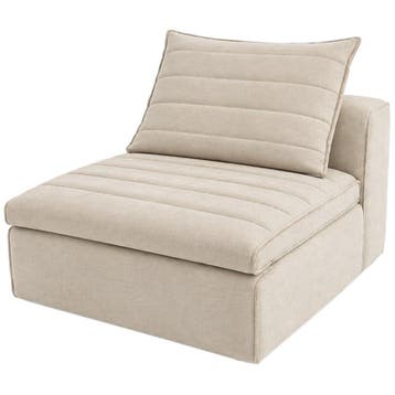 Fauteuil Horizontale Streep, Huis en Inrichting, Zo goed als nieuw, 75 tot 100 cm, Stof, 100 tot 125 cm