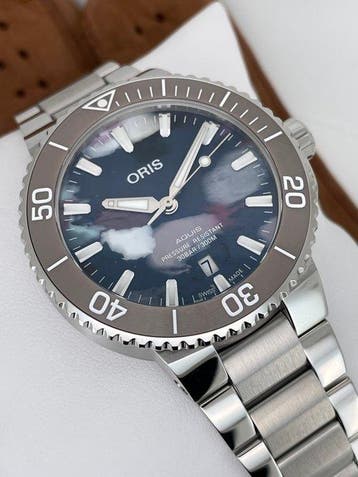 Oris - Aquis Date Upcycle Automatic - Zonder minimumprijs -