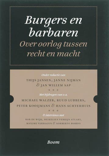 Burgers en barbaren / Christen Democratische Verkenningen, Verzenden
