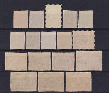 Belgique 1915/1920 - Albert Ier et vues (sans Franken) -, Timbres & Monnaies
