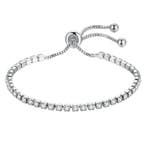 Fako Bijoux - Dames Armband Zirkonia Transparant - 2.5mm -, Verzenden, Nieuw