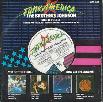 Brothers Johnson - Ride-O-Rocket, Verzenden