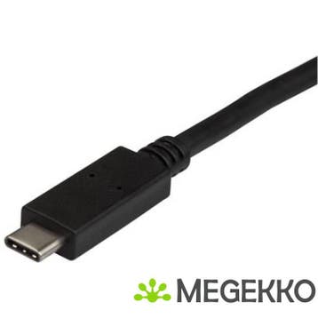 StarTech.com USB31AC50CM 0.5m USB A USB C Zwart USB-kabel, Verzenden