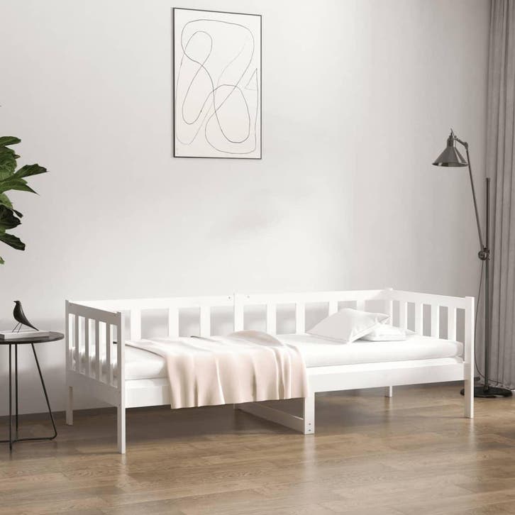 vidaXL Slaapbank zonder matras 90x190 cm massief grenenhout, Huis en Inrichting, Slaapkamer | Bedden, Nieuw, Verzenden