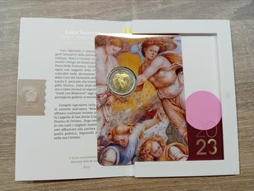 San Marino. 2 Euro 2023  Signorelli  +  Perugino  (2