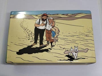 Tintin - Bloempot / Pennenhouder / Interieurkeramiek /