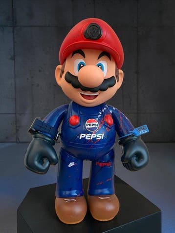 WASE - Speelgoed figuur FIGURINE SUPER MARIO PEPSI COLA 50cm