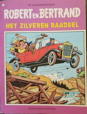 Het zilveren raadsel / Robert en Bertrand / 9 9789002130540, Boeken, Verzenden, Gelezen, Willy Vandersteen