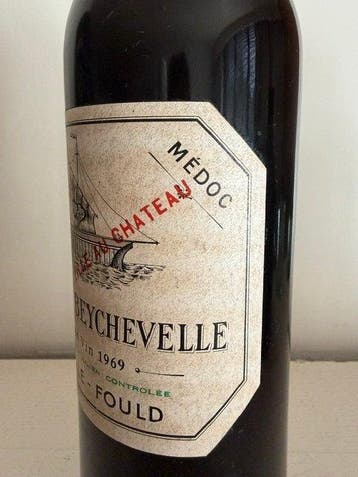 1969 Château Beychevelle - Saint-Julien 4ème Grand Cru, Nieuw