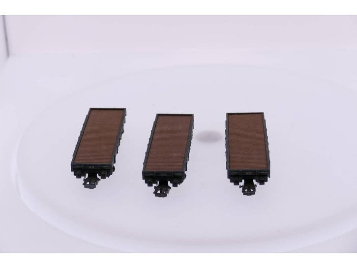 Schaal H0 set Electrotren 1006 platte wagen #2779 (Wagons), Hobby & Loisirs créatifs, Trains miniatures | HO, Enlèvement ou Envoi