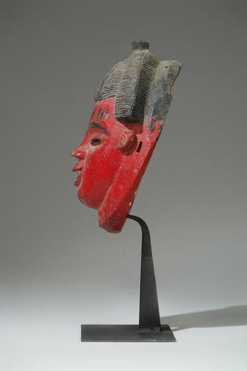 Een houten beeld - Guro - Ivoorkust (Zonder minimumprijs)