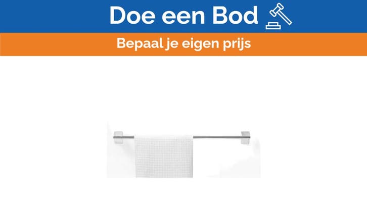 Bieden: Dornbracht 368701 towel holder chrome, Doe-het-zelf en Bouw, Sanitair, Ophalen of Verzenden