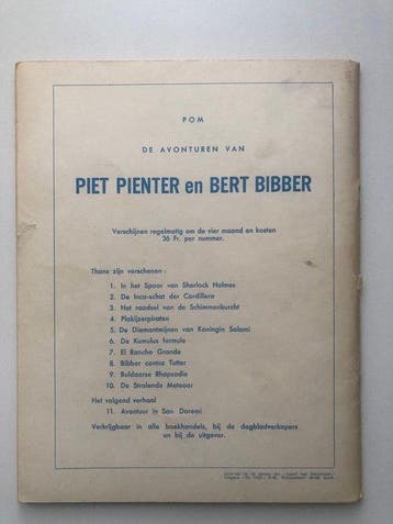 Piet Pienter en Bert Bibber 10 - De stralende meteoor - 1, Boeken, Nieuw