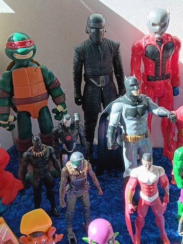 Diverse speelgoedfiguren - Star Wars, Marvel, TMNT, DC,
