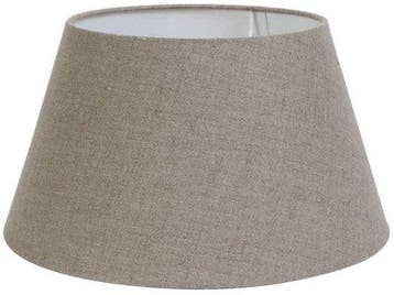 2dekans | Light & Living - Lampenkap DARK LINEN - 25x18x14cm, Huis en Inrichting, Ophalen of Verzenden, Nieuw