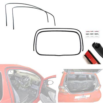 Aygo 107 C1 3-Deurs Rubber Waterlekkage Reparatie Kit, Auto-onderdelen, Verzenden, Nieuw