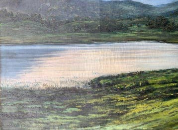 Vittorio Bonatti (1890-1973) - Paesaggio lombardo