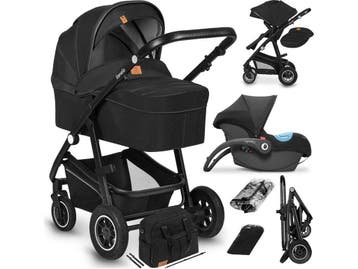Lionelo Bianka - Kinderwagen 3 in 1 - incl. autostoel -, Verzenden, Nieuw