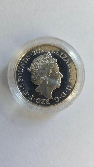 Verenigd Koninkrijk. 5 Pounds 2021 Celebrating 150 years of
